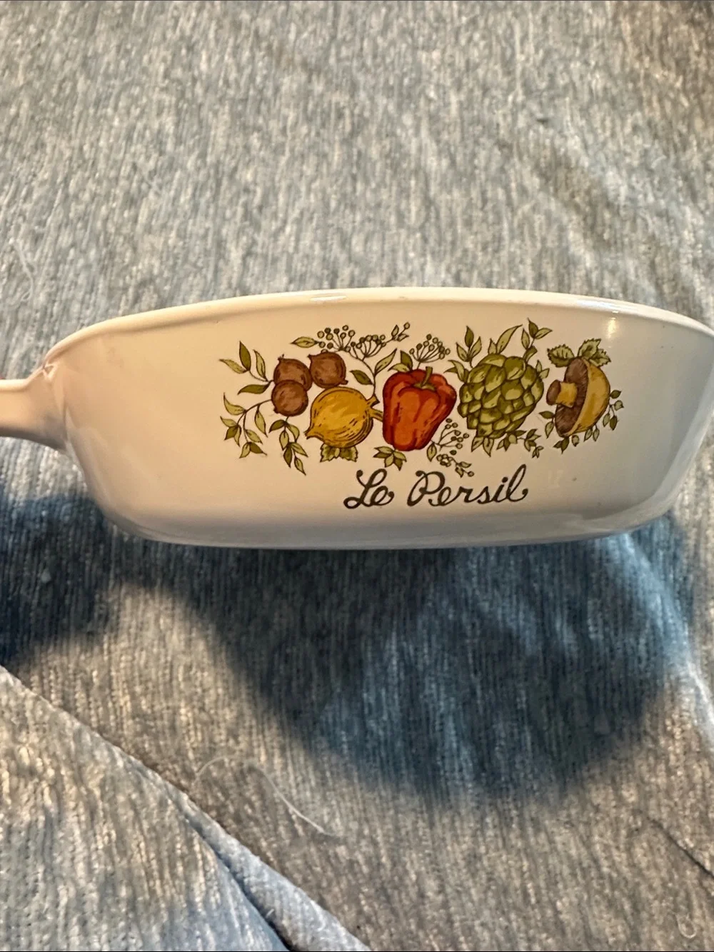 Corning Ware “Spice of Life” NO LIDS